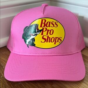 Bass Pro Shops Pink Fishing Cap